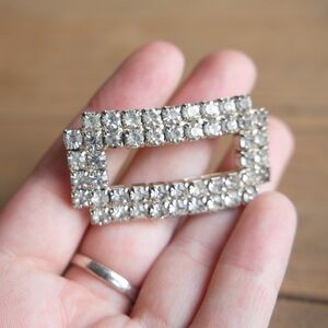 Vintage Rhinestone Brooch
